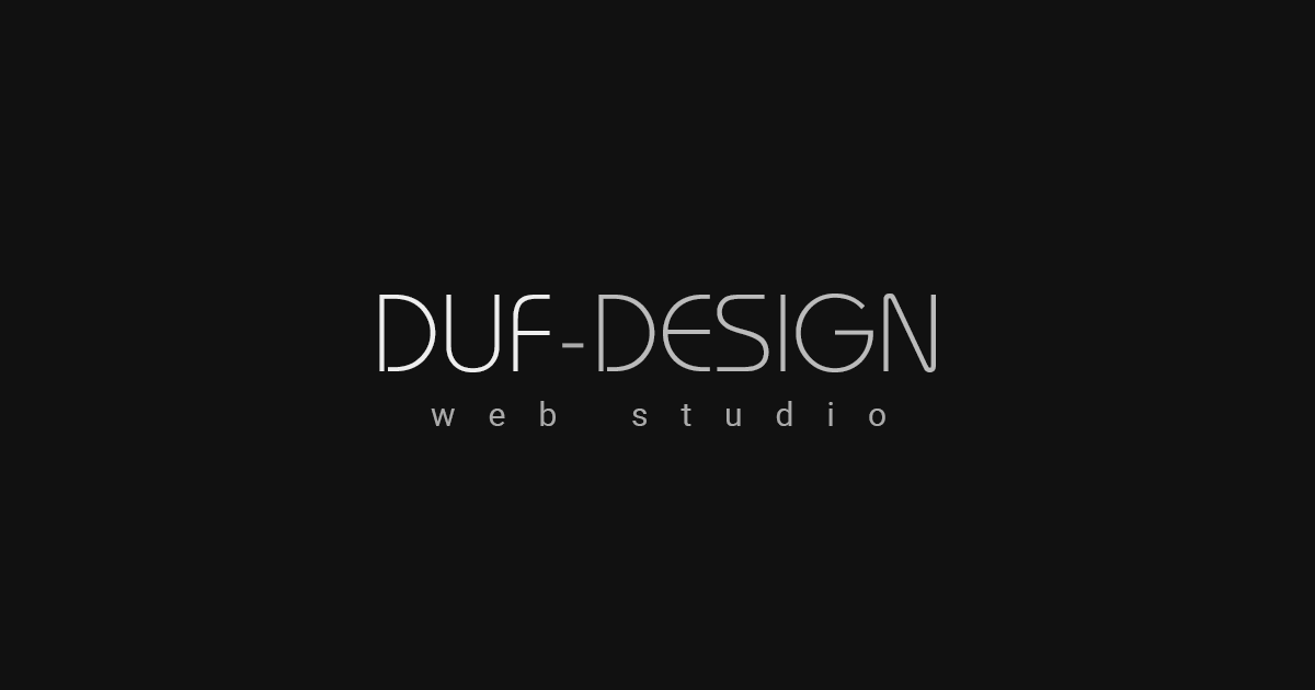 duf-design website preview